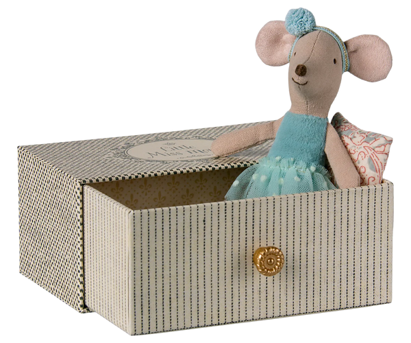 Dance Mouse in Daybed, Little Sister - Maileg