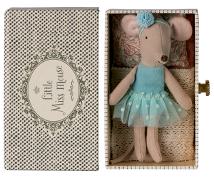 Dance Mouse in Daybed, Little Sister - Maileg
