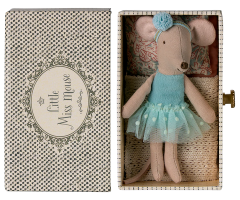 Dance Mouse in Daybed, Little Sister - Maileg