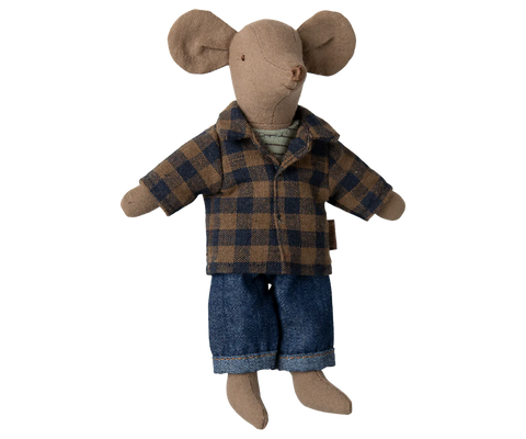 Light Brown Dad Mouse - Maileg