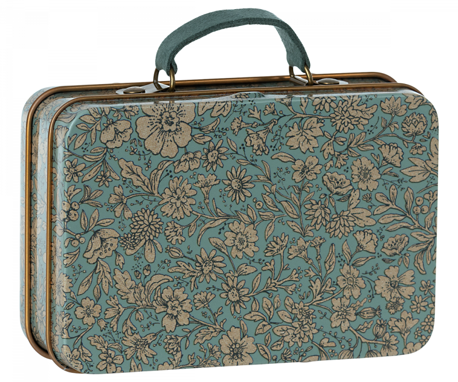 Blue Blossom Small Metal Suitcase - Maileg