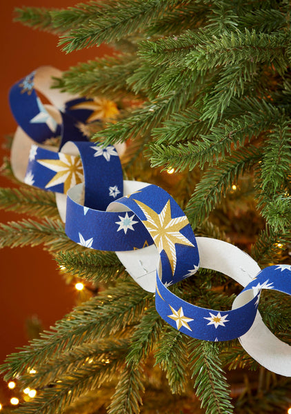 Celestial Block Print Paperchain Kit - Namaste