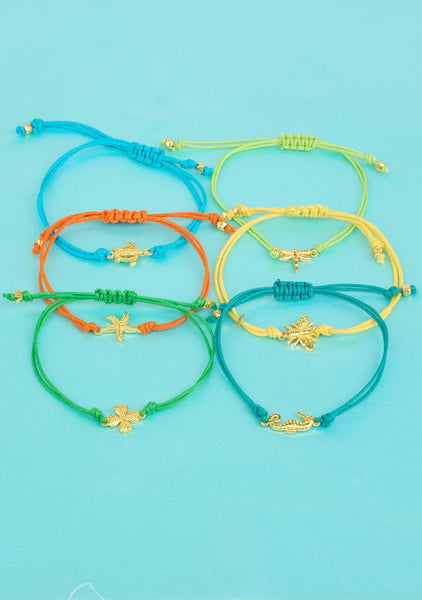 Nature Charm Bracelets - Namaste