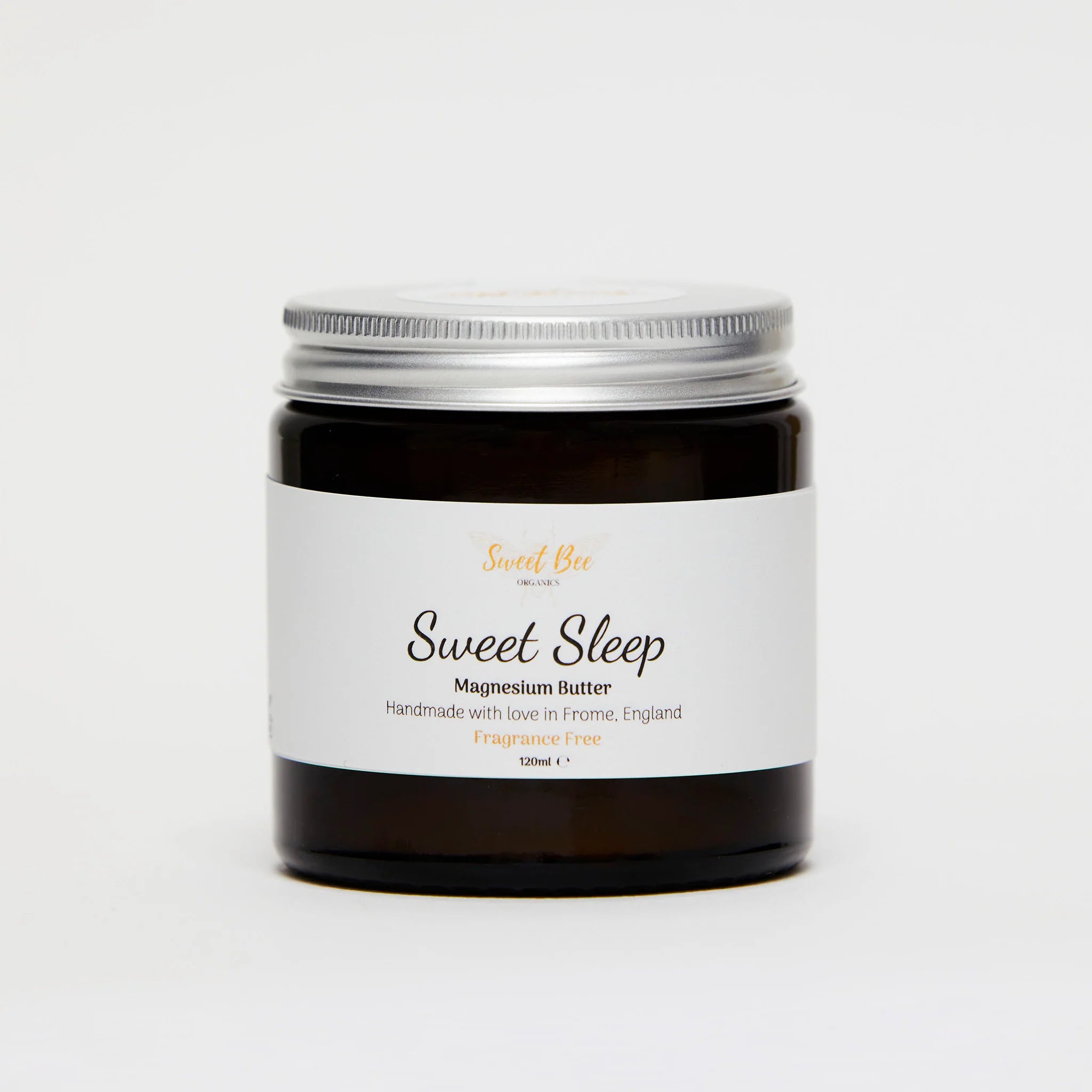 Fragrance Free Sweet Sleep Magnesium Butter 120ml - Sweet Bee Organics