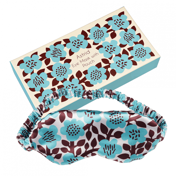 Astrid Flower Eye Mask And Pouch - Rex London