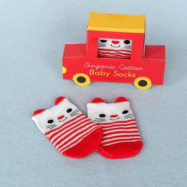 Red Cat Baby Socks - Rex London