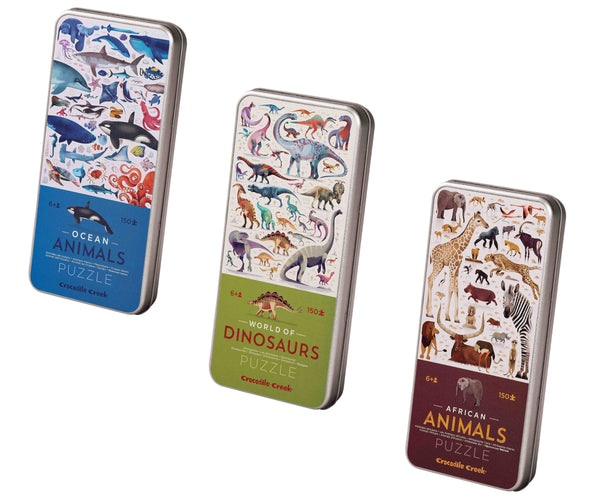 Tin Puzzle Assortment - Crocodile Creek