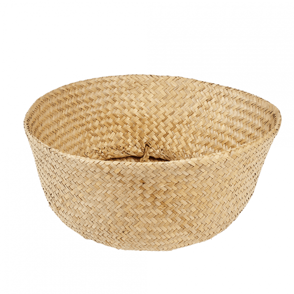 Natural Medium Seagrass Belly Basket - Rex London