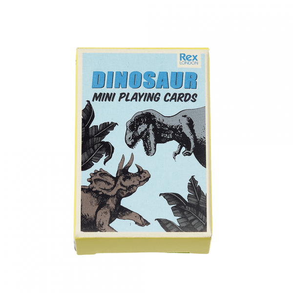 Prehistoric Land Mini Playing Cards - Rex London