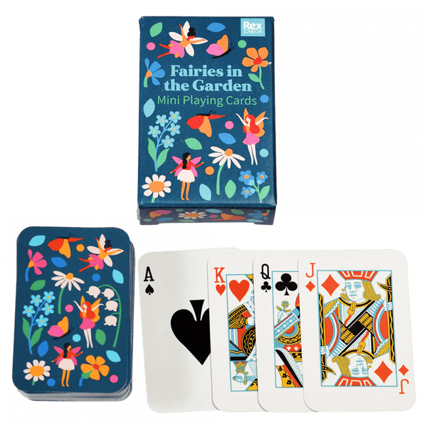 Fairies in the Garden Mini Playing Cards - Rex London