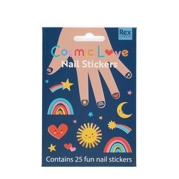 Cosmic Love Nail Stickers (pack Of 25) - Rex London