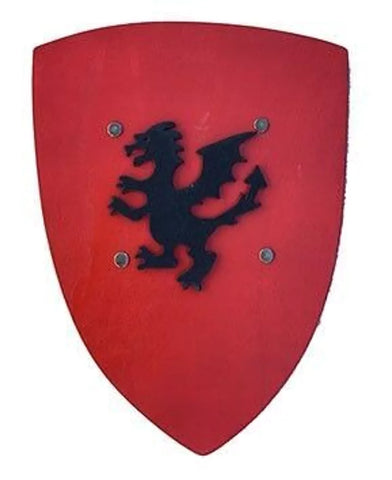Red Camelot Shield - Large