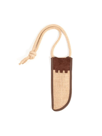 Large Jute Quiver - Belt & Holder for Arrows