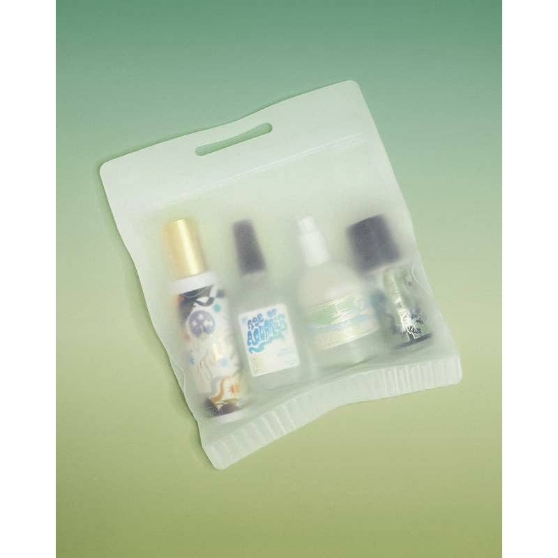 Anything Forever Silicone Travel and Makeup Bag - Neighbourhood Botanicals