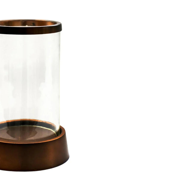 Hampton Hurricane Lantern in Copper - Ivyline