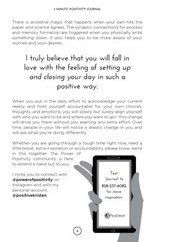 3 Minute Positivity Journal, Kristen Butler - Hay House