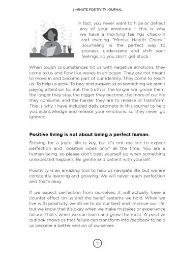 3 Minute Positivity Journal, Kristen Butler - Hay House