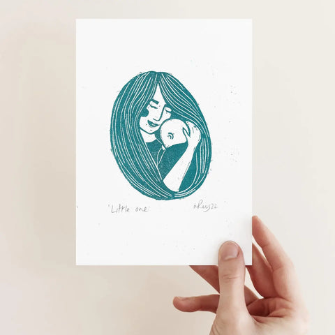 Little One Riso Print - Prints by the Bay