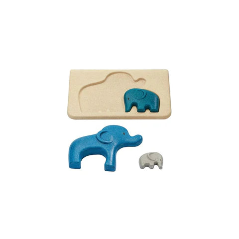 Elephant Puzzle Wooden Game