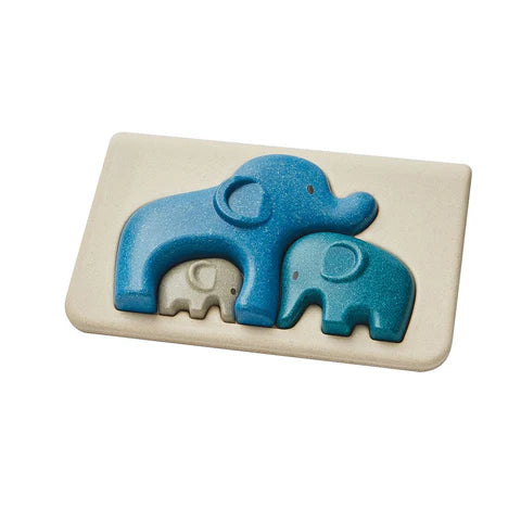 Elephant Puzzle Wooden Game