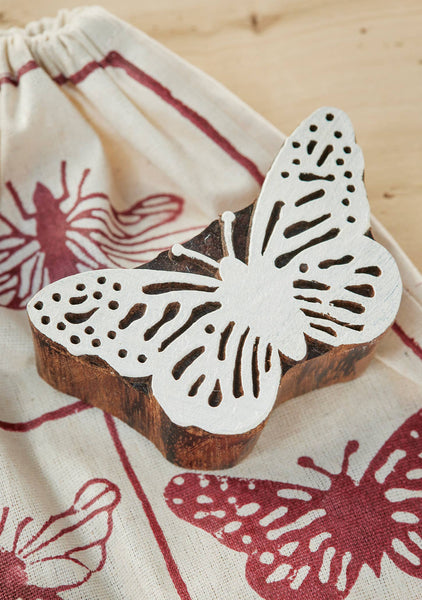 Insect Printing Blocks In Bag - Namaste