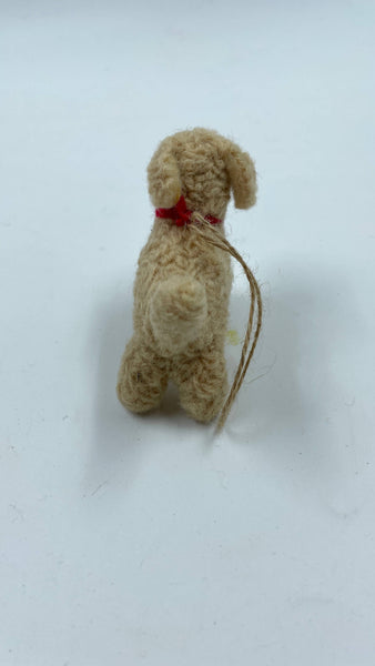 Felt Dog Keyring - Funky Yak