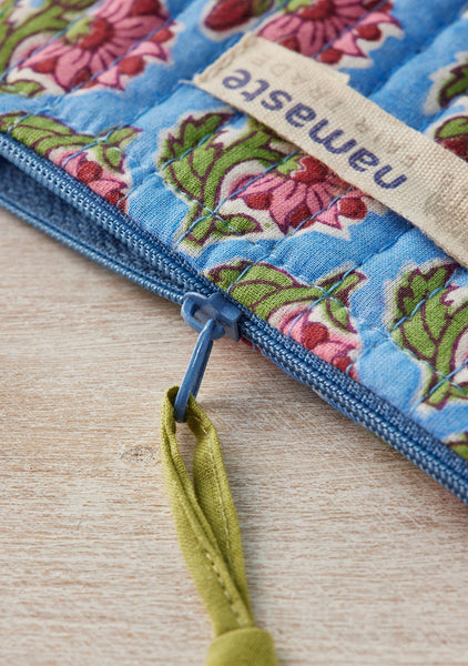 Taruni Block Print Coin Purse - Namaste
