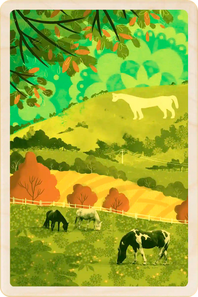 Westbury, Wiltshire Wooden Postcard - Emy Lou Holmes