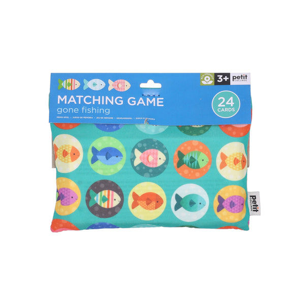 Gone Fishing Matching Game on-the-go - Petit Collage