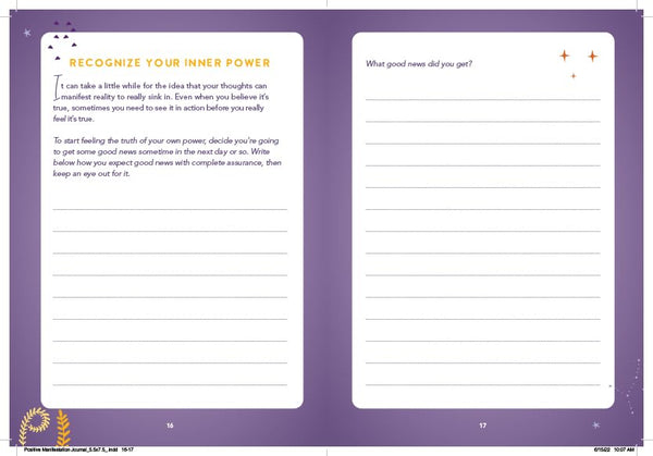 Positive Manifestation Journal - Hay House
