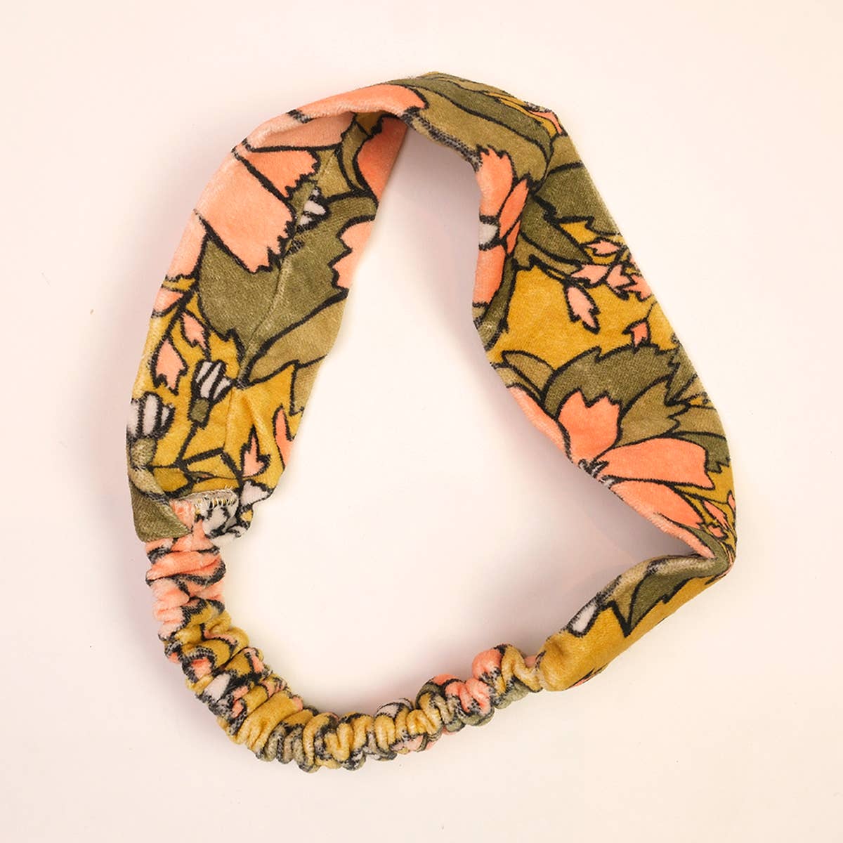 Daisy Velvet Headband - Handker Bandanas