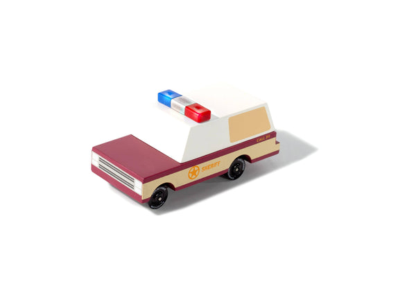 Wooden Sheriff Truck - Candylab Toys