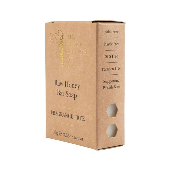 Fragrance Free Raw Honey Bar Soap - The Great British Bee Co.
