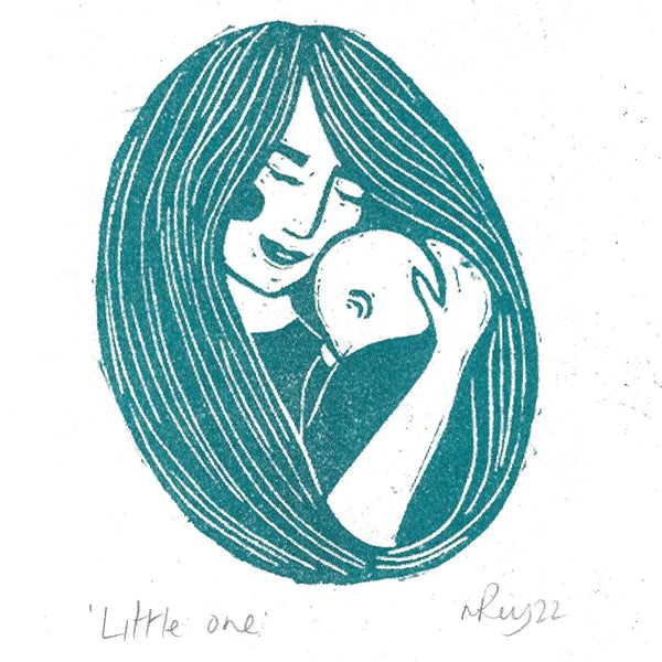 Little One Riso Print - Prints by the Bay