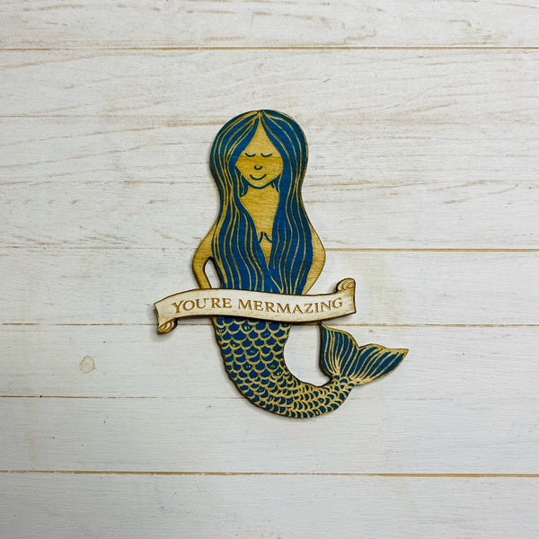 You're Mermazing Mermaid Magnet - Gorgeous Little Bits