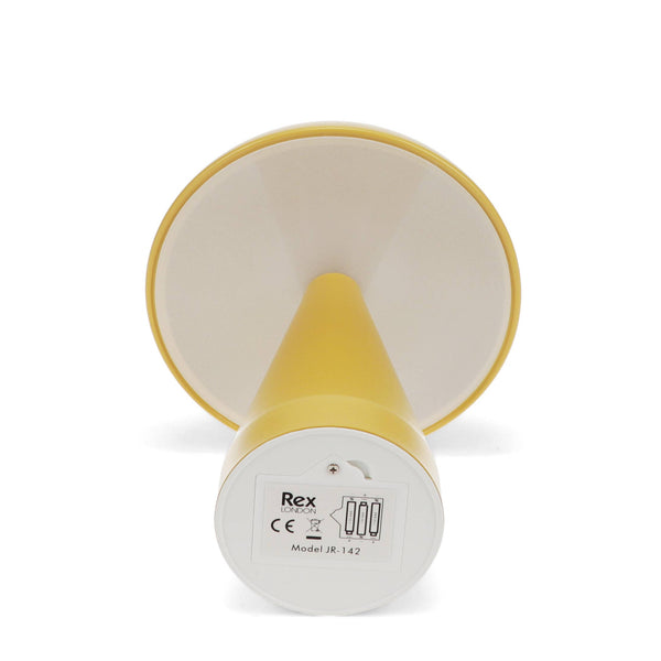 Mustard Yellow Touch Dimmable Mushroom Table Lamp - Rex London