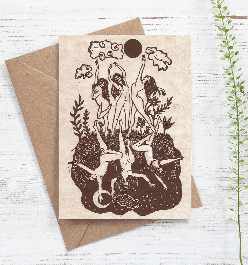 We Dance Greeting Card - Prints by the Bay