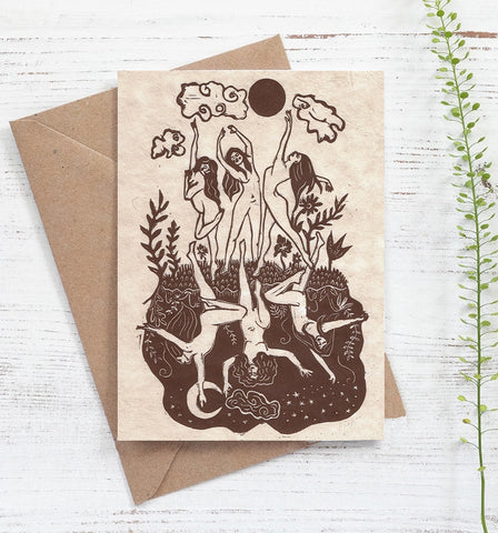 We Dance Greeting Card - Prints by the Bay