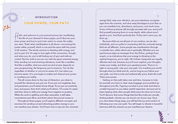 Positive Manifestation Journal - Hay House