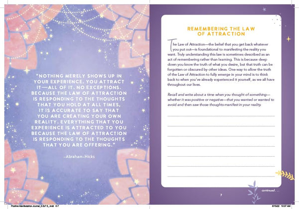 Positive Manifestation Journal - Hay House