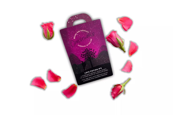 Conscious Chocolate Love Hearts Gift Box - The Raw Chocolate Company