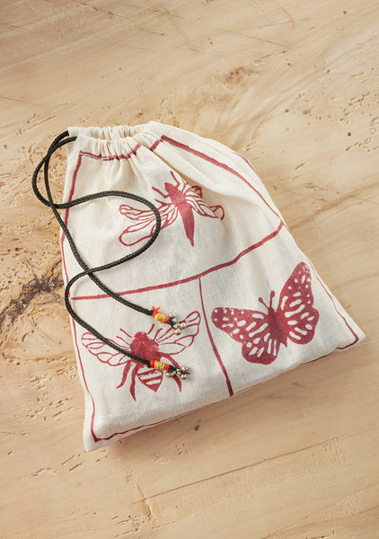 Insect Printing Blocks In Bag - Namaste