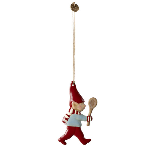 Pixy with Spoon Metal Ornament - Maileg