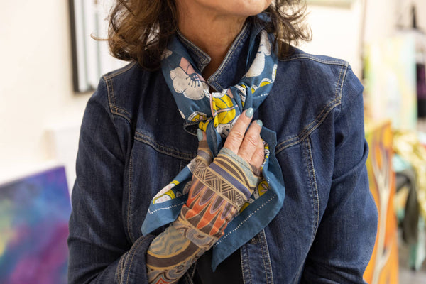 34" Wild Rag Evangeline Bandana - Handker Bandanas
