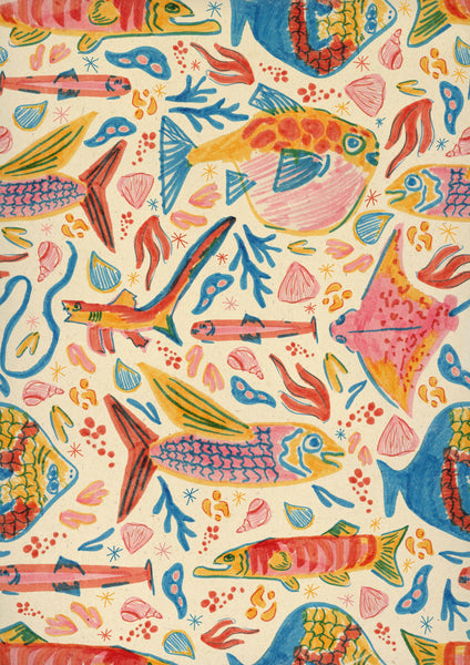 Sea A6 Greeting Card - Rebecca Joy Ltd