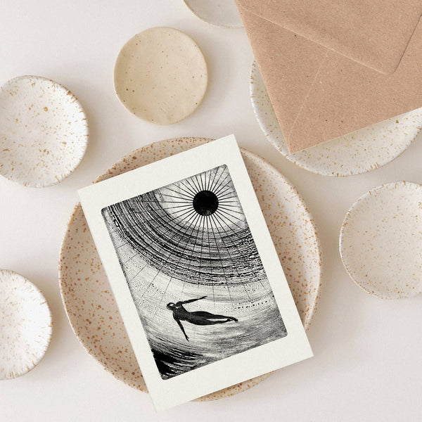 One Breath  Greeting Card - Luke Holcombe Studio