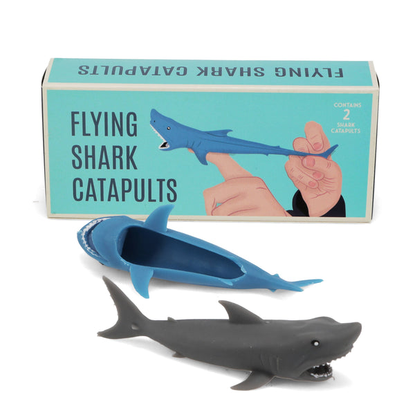 Flying Shark Finger Catapults (Box of 2) - Rex London