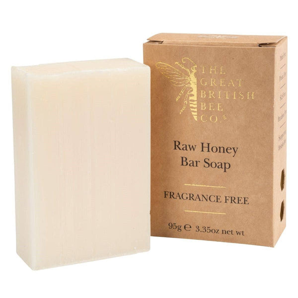 Fragrance Free Raw Honey Bar Soap - The Great British Bee Co.