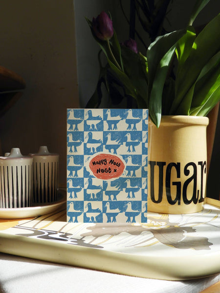 Happy New Nest A6 Greeting Card - Rebecca Joy Ltd