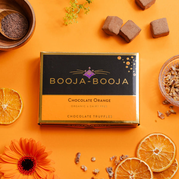 Chocolate Orange Eight Truffle Box - Booja Booja